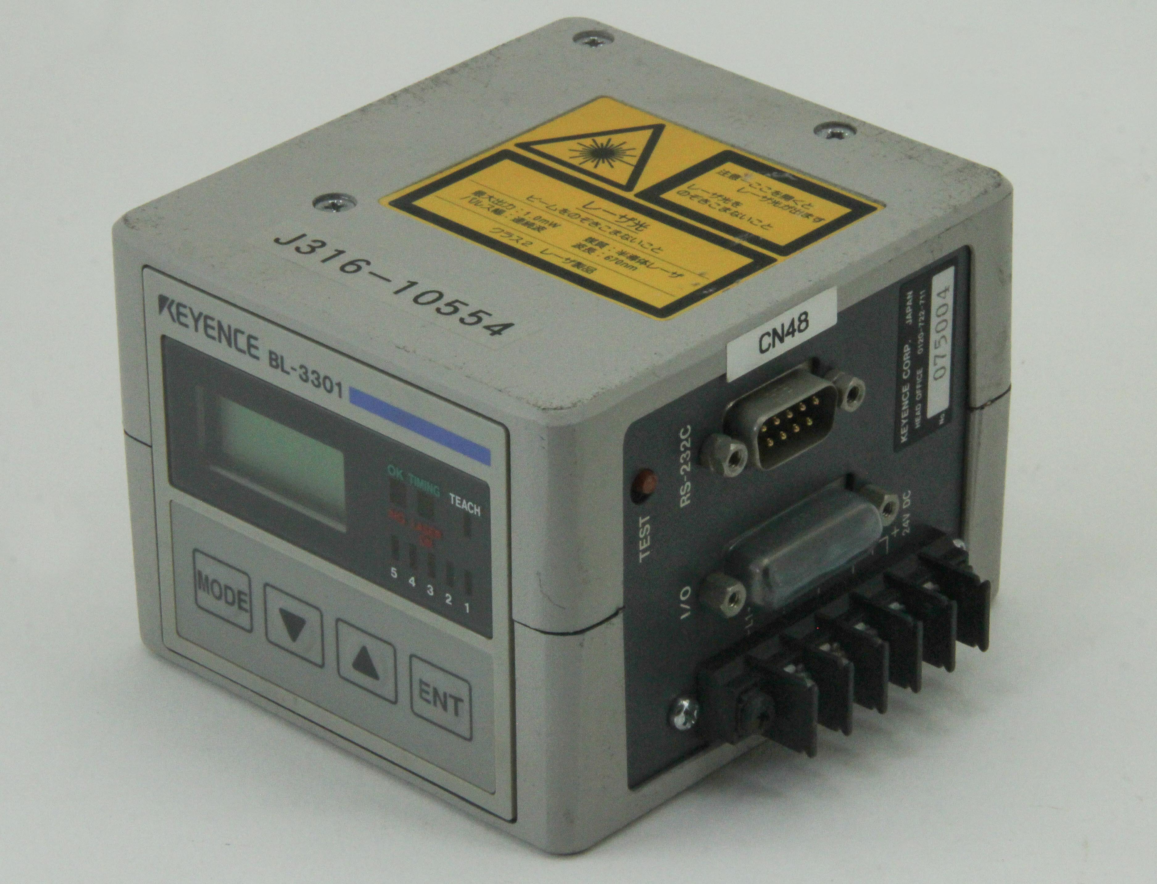 10554 KEYENCE LASER SCANNER CONTROLLER BL-3301 | eBay